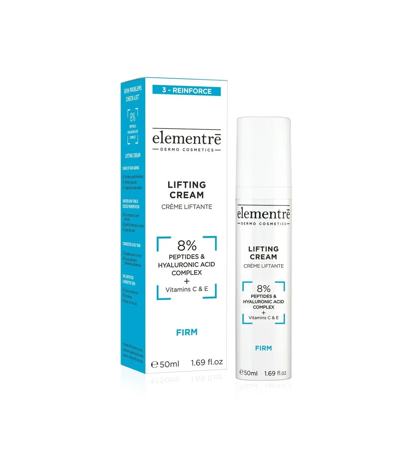Lifting Cream 8% Peptides & Hyaluronic Acid 50ml